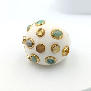 BCBGMaxAzria runway spike bubble ring